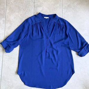 Cobalt blue blouse